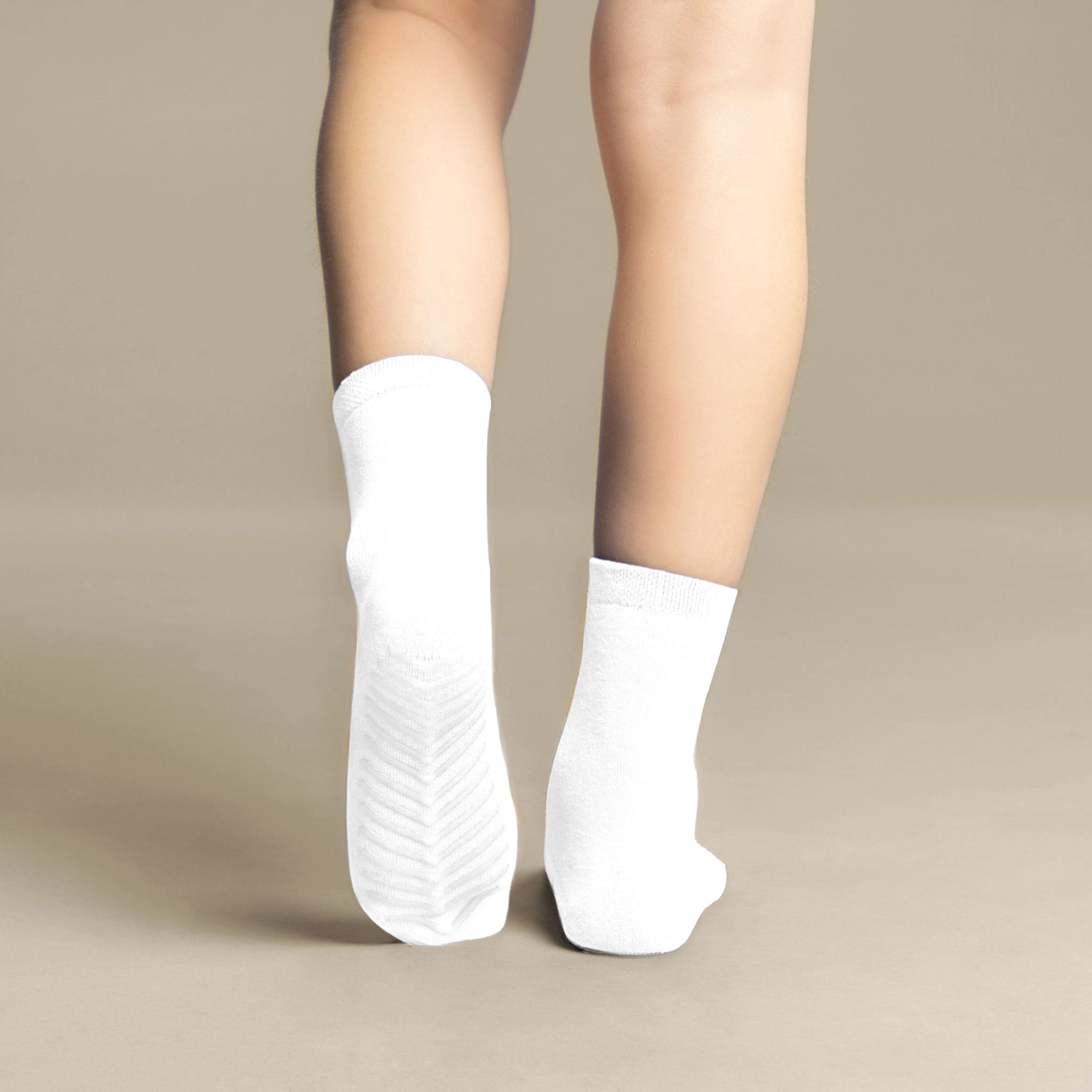 Cozy Crew Socks: Grip & Grin for Little Feet! 4-Pack Fun!